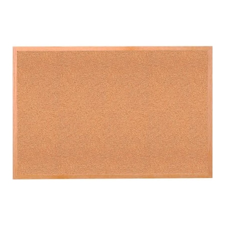 Ghent Ghent Natural Cork Bulletin Board With Oak Wood Frame, 144-1/2"W x 48-1/2"H WK412